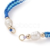 Adjustable Polyester Braided Cord Bracelet Making AJEW-JB00859-02-2