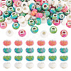 100Pcs Large Hole Resin European Beads OPDL-TA0001-06C-2