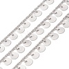 Tarnish Resistant 304 Stainless Steel Cable Chains CHS-F018-01P-2