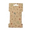 Kraft Paper Hair Clip Display Cards DIY-B061-06A-08-1