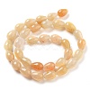 Natural Topez Jade Beads Strands G-B106-A27-02-3