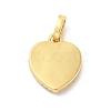Brass Micro Pave Cubic Zirconia Pendants KK-C009-02F-2