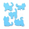 Skull Cat Shaped Pendant Silicone Molds DIY-L067-J01-4