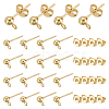 20Pcs 304 Stainless Steel Stud Earring Findings STAS-LP0001-11-1