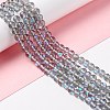 Synthetic Moonstone Beads Strands G-E573-02A-08-1