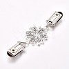 Retro Alloy Cardigan Clips X-JEWB-WH0009-44-2