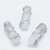 Natural Quartz Crystal Pendants G-O163-E04-1