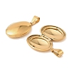 316 Stainless Steel Locket Pendants STAS-G168-15G-2