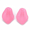 Transparent Frosted Acrylic Pendants MACR-S371-03A-2