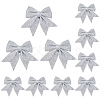 10Pcs Glitter Foam Bowknot Ornament Accessories FIND-GF0008-55C-1