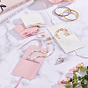 4Pcs 2 Colors Microfiber Jewelry Storage Gift Pouches ABAG-LP0001-11-1