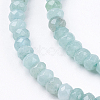 Natural White Jade Bead Strands X-G-R171-2x4mm-08-01-3
