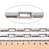 201 Stainless Steel Paperclip Chains CHS-H118-20P-2
