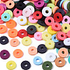 Handmade Polymer Clay Beads CLAY-Q251-6.0mm-M1-2