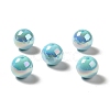 UV Plating Rainbow Iridescent Acrylic Beads X-PACR-D070-01I-1