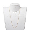 Brass Ball Chains Necklace Making NJEW-JN02838-04-4