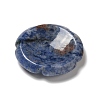 Natural Blue Spot Jasper Worry Stones G-E586-01U-2