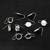 304 Stainless Steel Earring Hooks STAS-F271-01C-S-1