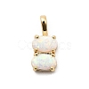 Synthetic Opal Pendants KK-H089-27G-01-1