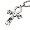 Non-Tarnish 201 Stainless Steel Pendant Necklaces NJEW-M212-01A-P-1