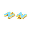 Alloy Enamel Pendants ENAM-P247-01MG-N-2
