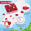 78Pcs 6 Style Glass Rhinestone Cabochons RGLA-FG0001-14-4