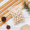50Pcs Natural Wood Beads WOOD-FG0001-15B-5