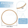 40Pcs 2 Colors Carbon Steel Round Snake Chains Stretch Bracelets Set for Women BJEW-BC0001-09-2