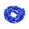 Electroplate Glass Beads Strands EGLA-A044-T8mm-L31-3