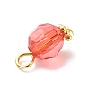 Transparent Acrylic Pendants PALLOY-JF01834-09-5