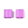 2-Hole Baking Paint Glass Seed Beads SEED-S023-17C-15-3
