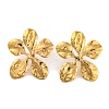 304 Stainless Steel Stud Earrings for Women LS-EJEW-Z057-02G-1