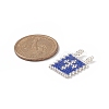 Handmade Loom Pattern MIYUKI Seed Beads PALLOY-MZ00088-3