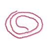 Transparent Glass Beads Strands GLAA-F094-A14-2