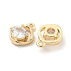 Brass Glass Pendants KK-L211-014G-01-2