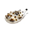 3D Hedgehog Handmade Lampwork Ornaments Figurine DJEW-C013-02-2
