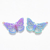 Ion Plating(IP) 304 Stainless Steel Filigree Pendants X-STAS-R102-06-2