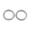 201 Stainless Steel Closed Jump Rings STAS-D301-17P-02-1