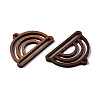 Walnut Wood Pendants X-WOOD-S054-45-3