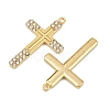 304 Stainless Steel Rhinestone Pendants STAS-P419-11G-02-2