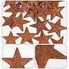 60Pcs Iron Pendants IFIN-GF0001-42A-5