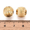 Textured 304 Stainless Steel Beads STAS-T072-11G-3