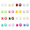 32Pcs 16 Colors Silicone Thin Ear Gauges Flesh Tunnels Plugs FIND-YW0001-16B-1
