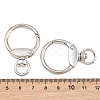 Zinc Alloy Swivel Clasps AL-CBAC079-14P-3