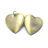 Brass Locket Pendants KK-F717-43AB-NR-4