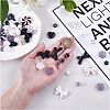150 Pieces Random Rose Acrylic Beads Bear Pastel Spacer Beads Butterfly Loose Beads for Jewelry Keychain Phone Lanyard Making JX543D-4