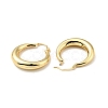 Rack Plating Brass Chunky Hoop Earrings for Women EJEW-G288-35A-G-2