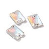 Rectangle Shape Sew on Rhinestone RGLA-C001-05B-001LA-1
