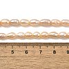 Natural Cultured Freshwater Pearl Beads Strands PEAR-I007-01P-02-5