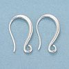Rack Plating Eco-friendly Brass Earring Hooks KK-D075-11S-RS-2